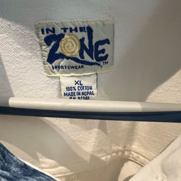 Purdue Oxford off-White Unisex Button-Down - Picture 5 of 12